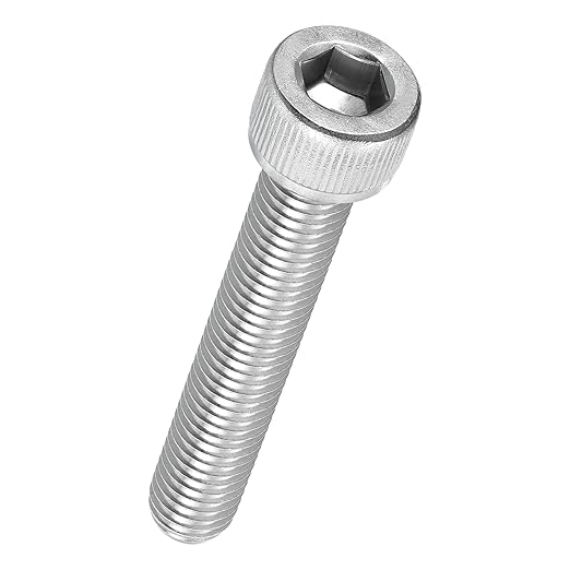 Kozelo 10pcs Socket Head Cap Screws - [M10-1.5 x 55mm] 304 Stainless Steel Allen Socket Drive for Electrical Motor 3D Printing Fan Engine Replacement Use, Silver