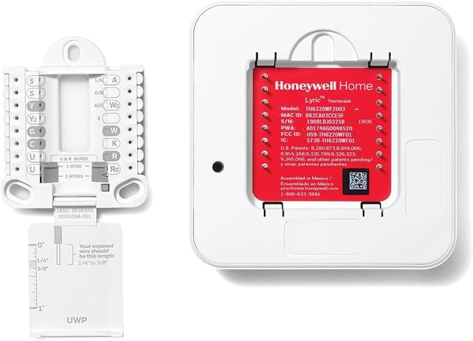 Honeywell Home TH6320ZW2007/U Z-Wave T6 Pro Programmable Touchscreen Thermostat - Image 4