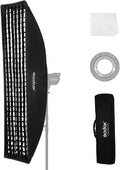Godox FW30x120cm / 12"x47" Bowens Mount Strip Honeycomb Grid Softbox, Portable by GODOX