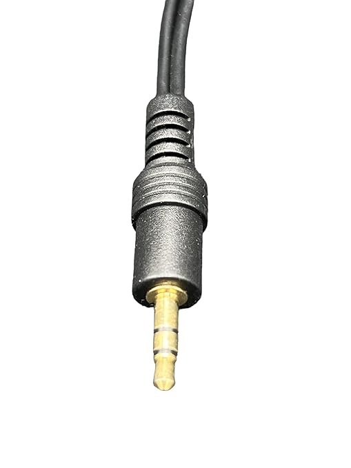 MasterStor Stereo Jack Splitter Cable3.5mm Male to 2 X Female Gold Plated Connector Adapter for Headphone Speakers, Mp3 Player, Mobile Phone,Laptop, PC,ipod (Black)
