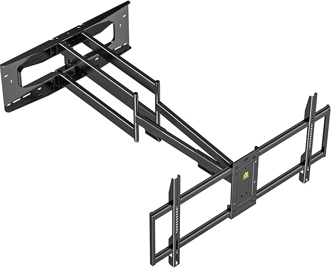 Heavy Duty Long Arm TV Wall Mount for Most 42-95 inch TVs,Full Motion TV Mount with 42.6" Extension Arms,Tilt Swivel Wall Mount Bracket Fits 16-24" Studs Holds 220 lbs,VESA 800x400MM by FORGING MOUNT