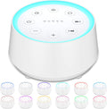 EasyHome Sleep Sound Machine White Noise Machines with 30 Soothing Sounds 12 Adjustable Night Light 10 Adjustment Brightness 32 Levels of Volume 5 Timers and Memory Function Kid Adult Travel