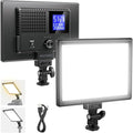 NEEWER Basics 9" LED Video Light Panel, 3200-5600K Edge Lit Dimmable Camera by Neewer
