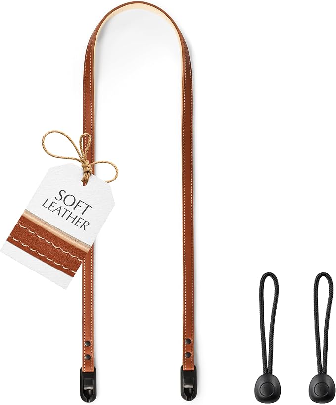 C Coiro Thin Leather Camera Strap by CCoiro