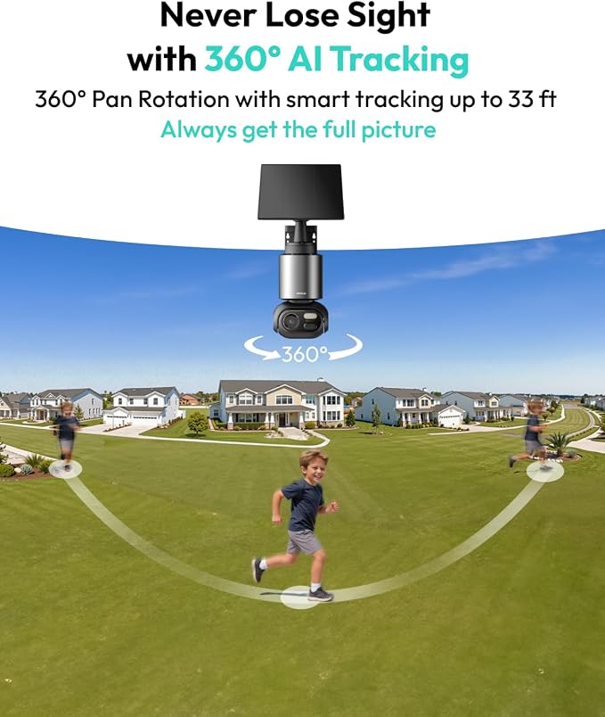 BOTSLAB 4K Security Cameras Wireless Outdoor, No Subscription, 4 Cam-Kit - Image 4