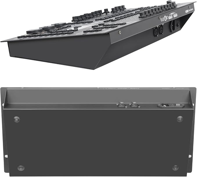 Professional DMX512 Stage Lighting Controller, Mini Pearl Stage Light Console,1024 Channels, 96 Fixtures, 60 Scenes, USB R20 Compatible