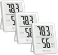 DOQAUS Indoor Thermometer, Humidity Gauge Room Thermometer by DOQAUS