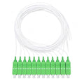 Elfcam® - 12 Fibre Single Mode SCA 9/125um OS2 Pigtail by Fibersolutionspecialist