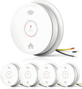 SITERWELL Hardwired Interconnected Smoke Detector Carbon Monoxide Detector Combo by SITERWELL