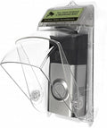 Dgyezhao Clear Outdoor Plastic Flip Doorbell Rain Cover,Camera Cover protector,weather shield Compatible doorbell accessories