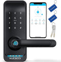 Smart Door Lock with Handle: Kucacci Keyless Entry Digital Door Lock by KeylessLockforSmartHome