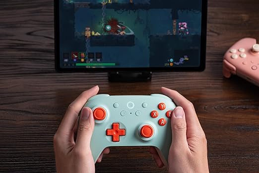 8BitDo Ultimate 2C Wireless Controller for Windows PC and Android, with 1000 Hz Polling Rate, Hall Effect Joysticks and Triggers, and Remappable L4/R4 Bumpers (Mint)