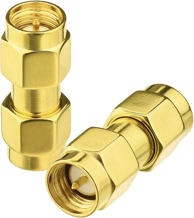 Superbat SMA Male to SMA Female Bulkhead RF Coaxial Cable RG8X Cable 15ft + - Image 5