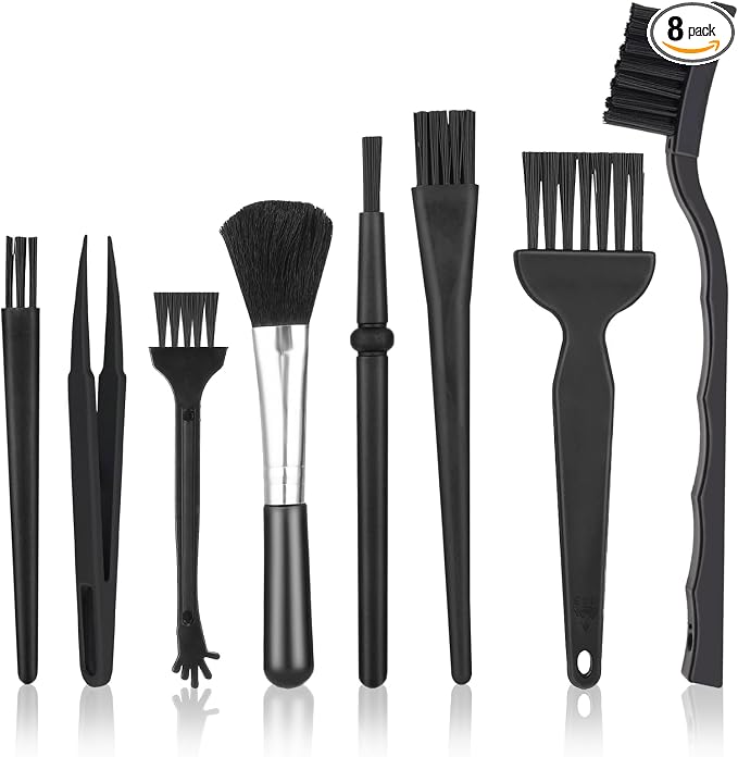 Qianyu 8 Pcs Anti Static Electronic Dust Cleaning Brush Mini Keyboard Cleaning by Unknown