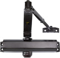 Boomerang Medium Duty Automatic Commercial Door Closer - D703 Hydraulic UL 3 hr. Fire Rated Closer, Surface-Mounted Size 3 for Home & Light Commercial Doors, Dark Bronze (US10B)