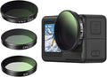 TELESIN Filters Set for DJI Osmo Action 5 Pro/4/3 Xtra Edge/Xtra Edge Pro by telesin