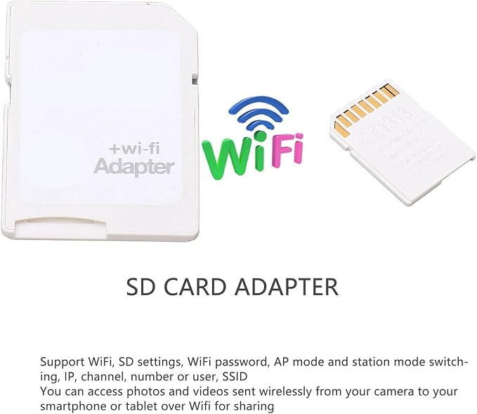TF to SD Card Adapter, Memory to Storage Card Network Adapter Connect Up to 3 - Image 5