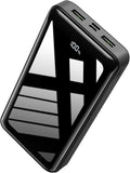 LOOPEAK Power Bank 50000mAh 22.5W Fast Charging Portable Charger, USB C Quick Charge with 3 Outputs & 2 Inputs, LED Display, Huge Capacity External Cell Phone Battery Pack for iPhone, Samsung, iPad