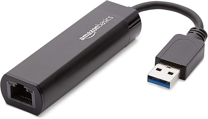Amazon Basics USB 3.0 to 10/100/1000 Gigabit Ethernet Internet Adapter - Image 2
