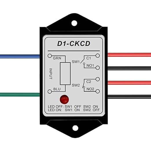 URANT 1NO 1NC 8A Power Relay Module,Suitable for Arduino's 12V Relay Module,Used for Single-Channel Power Switch Control Boards in DIY Electronic Products and Home Automation Projects - D1