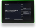 PoE Texas 8" Conference Room Scheduler with Color Changing LED Status - PoE Powered Touch Screen Tablet for Meeting Room Booking - Syncs with All Popular Business Calendars - No Subscription Required