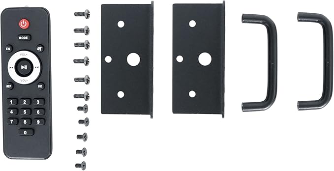 Rockville RCS650-6 650 Watt 6-Zone 70V Commercial Amplifier, Bluetooth, USB/SD/FM Playback, Rack-Mountable, for Restaurants & Offices