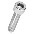 Kozelo 6pcs Socket Head Cap Screws - [M10-1.5 x 50mm] 304 Stainless Steel Allen Socket Drive for Electrical Motor 3D Printing Fan Engine Replacement Use, Silver