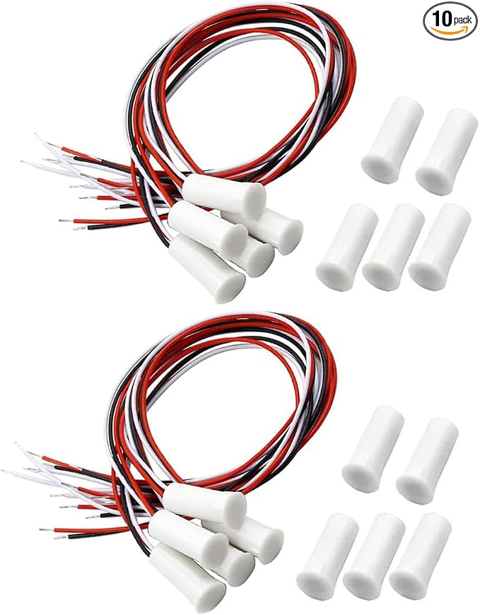 RC-35 NC/NO Magnetic Reed Switch Recessed Wired Door Window Alarm, Magneti Door by priaolker
