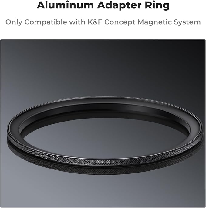 K&F Concept 58-82mm Magnetic Filter Adapter Ring, - Image 4