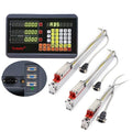Mill Lathe Digital Readout DRO Display 3 Axis 5µm Precision 250mm+400mm+350mm Linear Scale for Drill EDM (10"+16"+14")