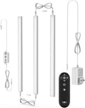 Remote Control Under Cabinet Led Light Plug in, Dimmable Daylight White 4500K by ASOKO