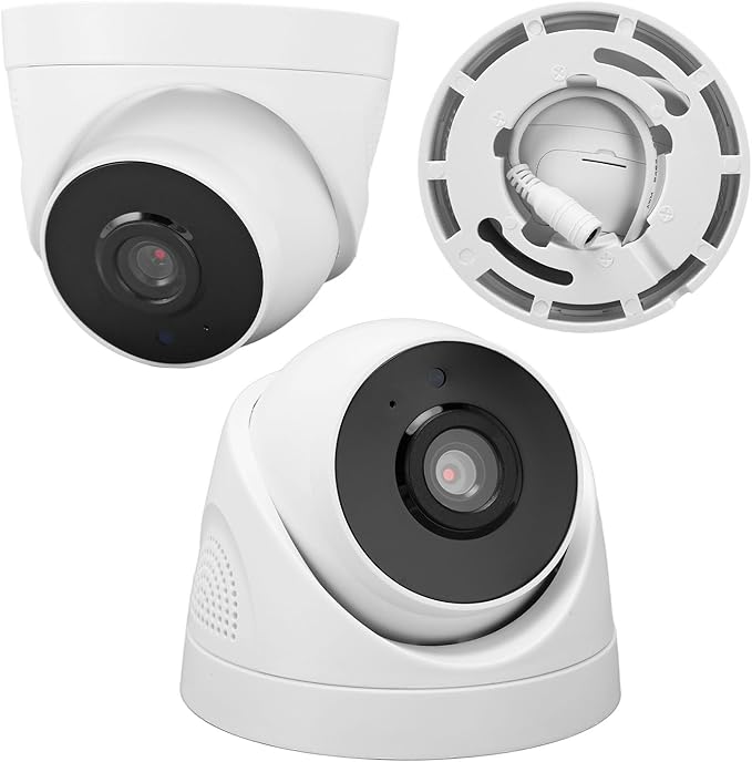 ZASCHMOY Home Security Camera, 1080P HD 2MP Indoor WiFi Surveillance Camera with Night and 2 Way Audio, for Baby Pet Monitor, Works