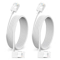 Ultra Thin Cat 6A Ethernet Cable 90° Degree Right Angled 6.6 Feet 2Pack by DUTEVOLNS