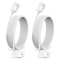 Ultra Thin Cat 6A Ethernet Cable 90° Degree Right Angled 30 Feet 2Pack by DUTEVOLNS