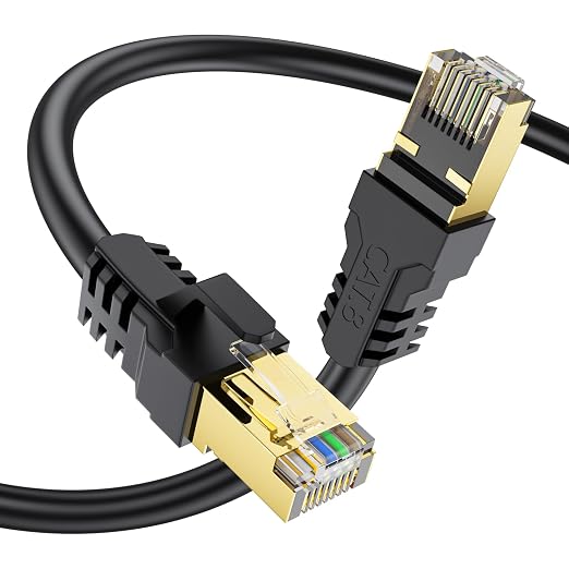Cat 8 Ethernet Cable 20FT, High Speed 40Gbps, by Unknown
