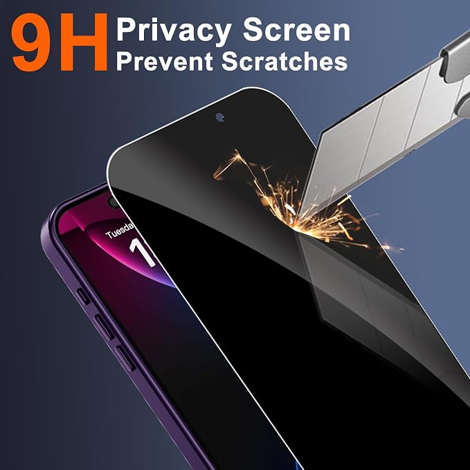 for iPhone 15 Plus Case with Privacy Screen Protector and Camera Protection - Image 8