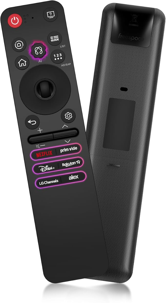 for LG AI Magic Remote Control, MR25GA Replacement for LG-TV-Remote with AI, Pointer and Voice Function, Compatible with UHD OLED QNED NanoCell Webos 4K 8K Smart TV (2025 Models)