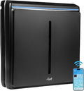 Rabbit Air, A3 SPA-1000N Air Purifiers for Home, Ultra Quiet HEPA Air Purifier - Wall Mountable Air Purifiers for Home Large Room, Allergies, Dust, Mold, Smoke & VOCs - (Black, Pet Allergy Filter)