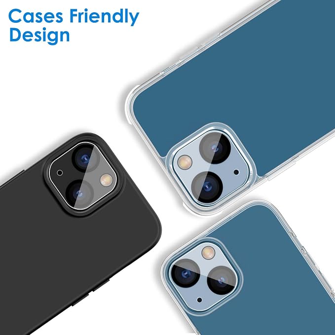 JETech Camera Lens Protector for iPhone 13 6.1-Inch and iPhone 13 mini 5.4-Inch - Image 5