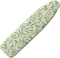 ZCFYGDX Ironing Board Cover Decor 15x48 Inch, Iron Board Cover with Nose Pocket, Nylon Buckle Fastening Stain Resistant Scorch Resistant,Protection Covers with Elastic Edge Fresh Green Leaf Print