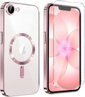 Magnetic Glossy Case for iPhone 17e, iPhone17e/16e Phone Case Slim Clear Luxury by Unknown