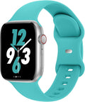 Sport Band Compatible with Apple Watch 38mm 40mm 41mm 42mm 44mm 45mm 46mm 49mm by Acrbiutu