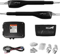 Mighty Mule MM372W Dual Automatic Gate Opener, Smart and Solar Ready-Up to 16ft Long or 550lb per Leaf, Black, 1 Gate Opener Kit