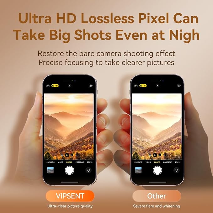 Camera Lens Protector for iPhone 17 Pro 6.3", 9H Tempered Glass，Ultra HD - Image 3