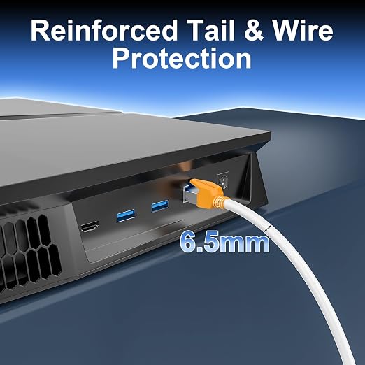 Cat 8 Ethernet Cable 70 ft, 40Gbps High Speed Gaming Network Cable 2000MHz - Image 4
