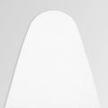 Encasa XO Ironing Board Cover and Pad 42"x14" - 4mm Felt Medium Iron Board Cover with Padding - Heat Resistant, Stain-Safe Dye, Non Slip Elastic Bungee Cord Tightening Iron Table Cover White