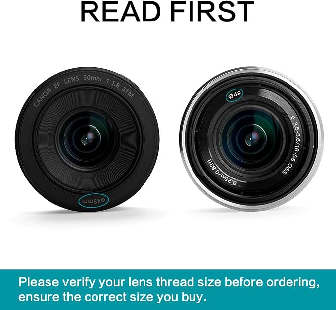 58mm Close-up Filter Kit 4 Pieces Macro Filter Accessory Set - Image 4