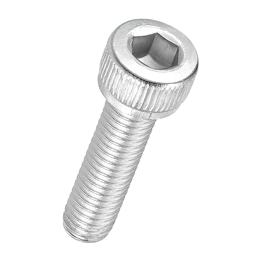 Kozelo 40pcs Socket Head Cap Screws - [M5-0.8 x 18mm] 304 Stainless Steel Allen Socket Drive for Electrical Motor 3D Printing Fan Engine Replacement Use, Silver