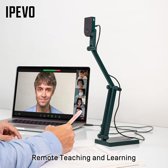 IPEVO V4K Ultra High Definition 8MP USB Document Camera — Mac OS, Chromebook - Image 3