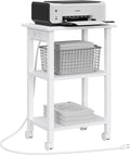 TUTOTAK 3 Tier Printer Stand, Rolling Printer Cart by ChoosetutotakFurnitureBuildYourCozyHome